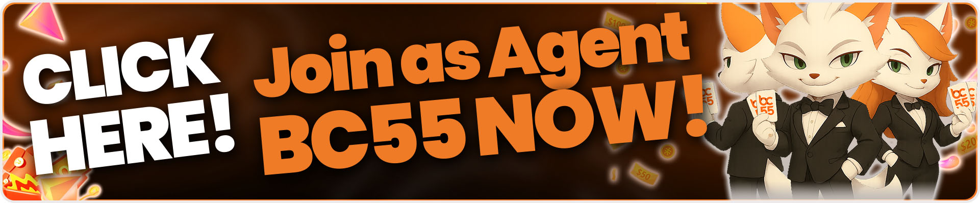 Join as a BC55 agent